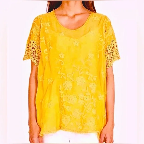 Women’s Johnny Was neneti top size xl